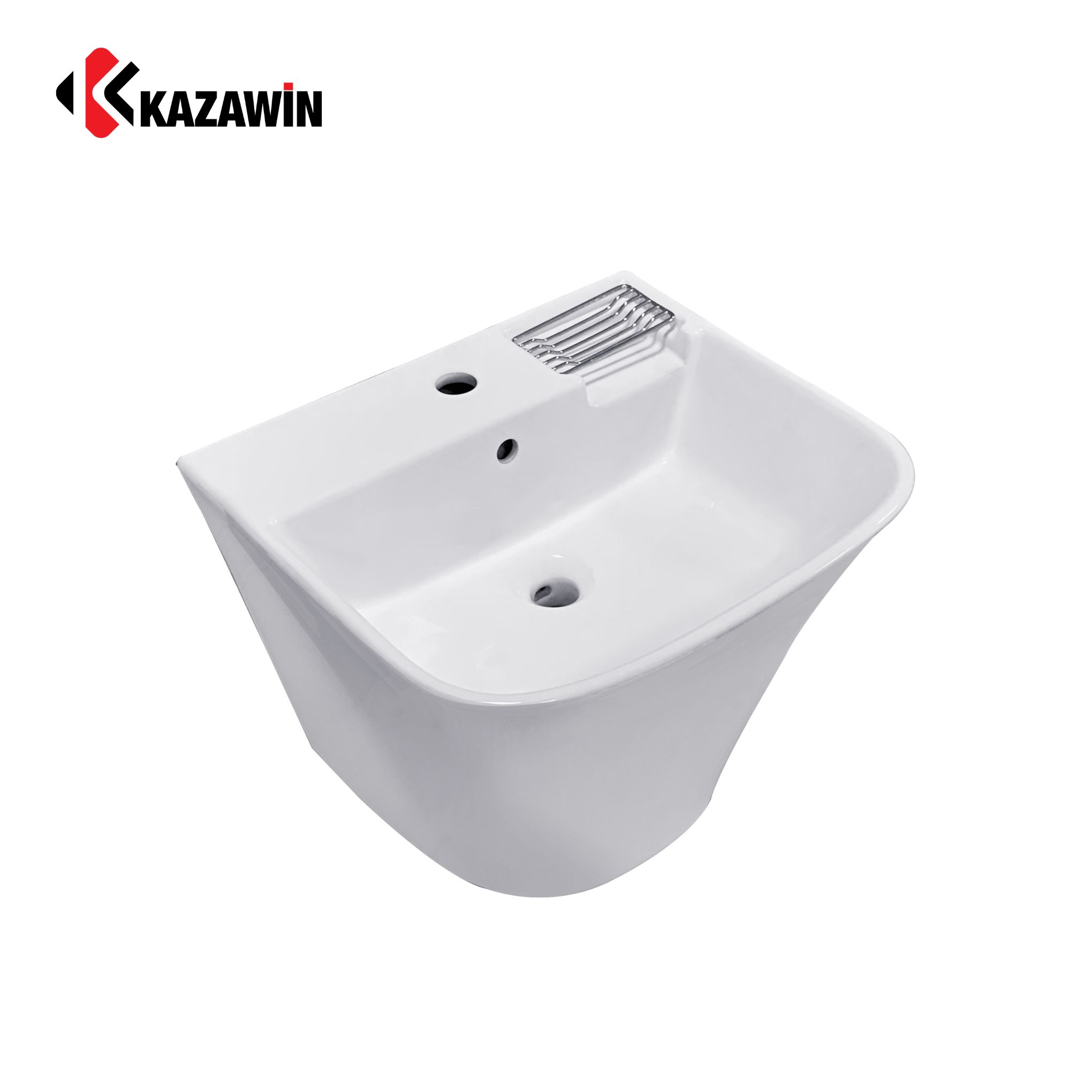 Chậu Lavabo treo tường Kazawin KCT 8807 Chậu Lavabo treo tường Kazawin KCT 8807