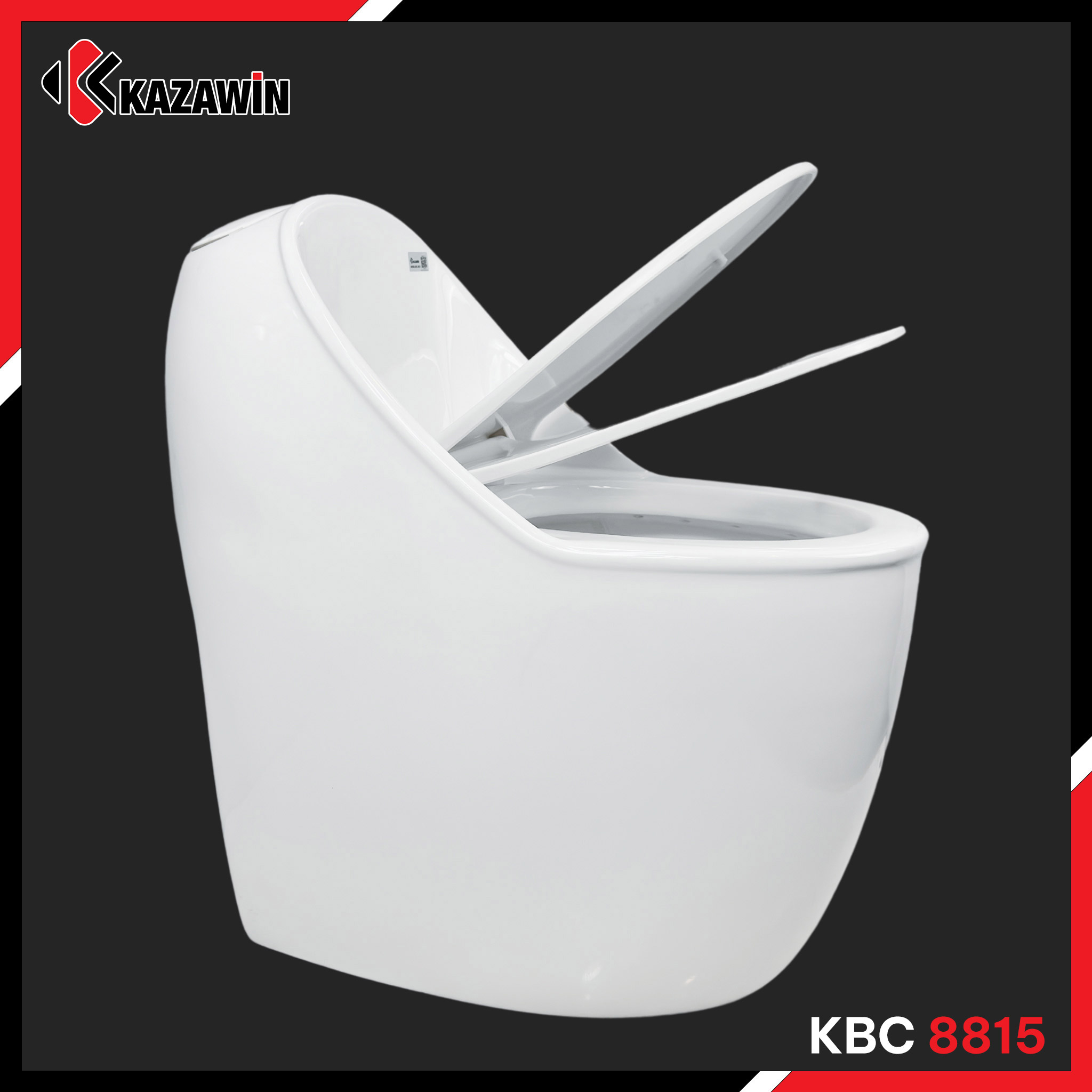 Bồn Cầu Một Khối KAZAWIN KBC 8815 - Ảnh 7