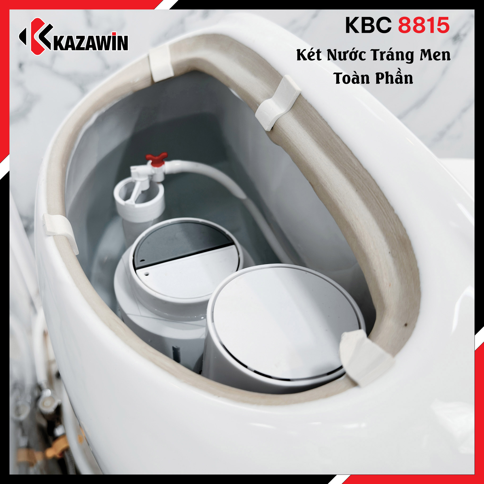 Tính năng Thông số Bồn Cầu Một Khối KAZAWIN KBC 8815 Tính năng Thông số Bồn Cầu Một Khối KAZAWIN KBC 8815