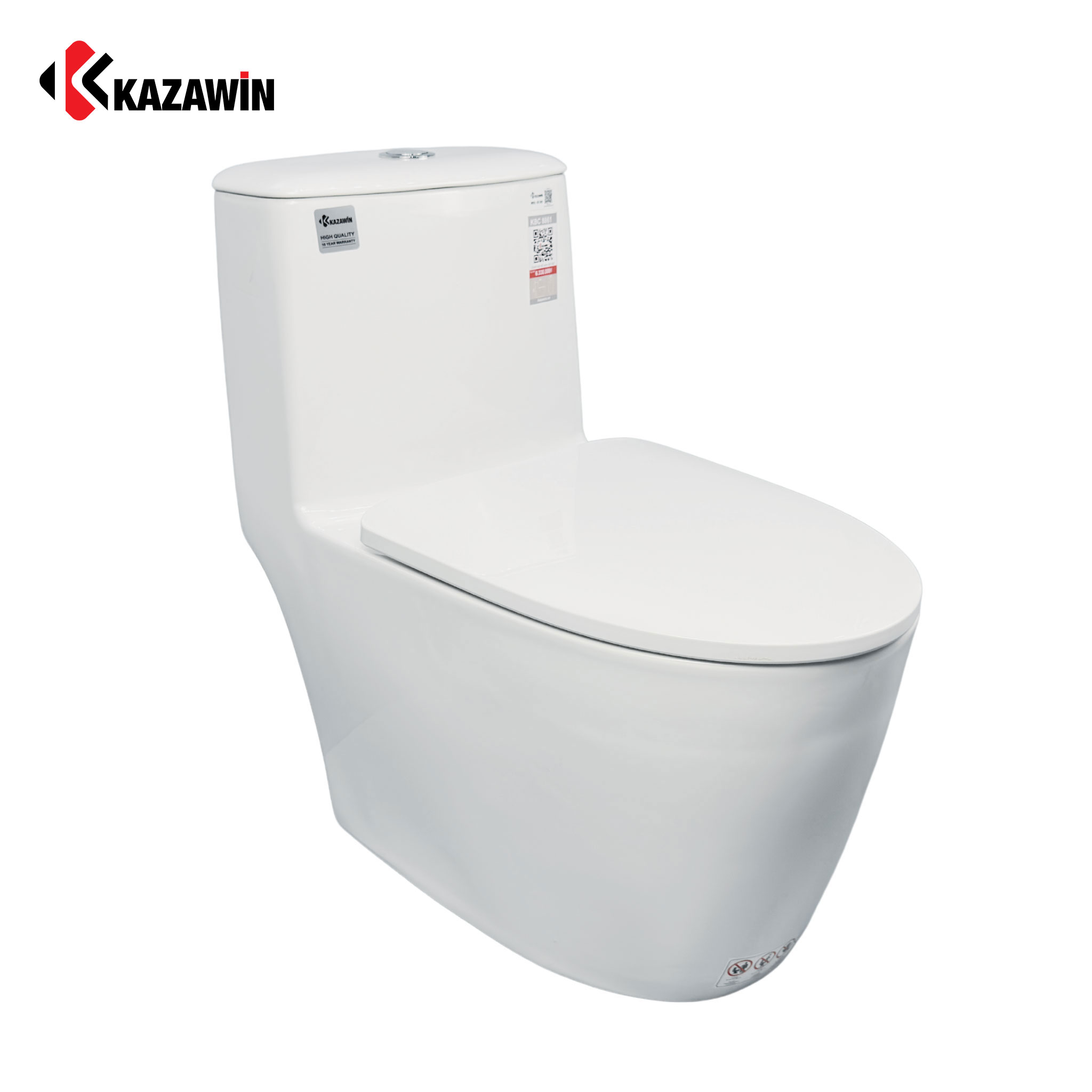 Bồn Cầu Một Khối KAZAWIN KBC 8861