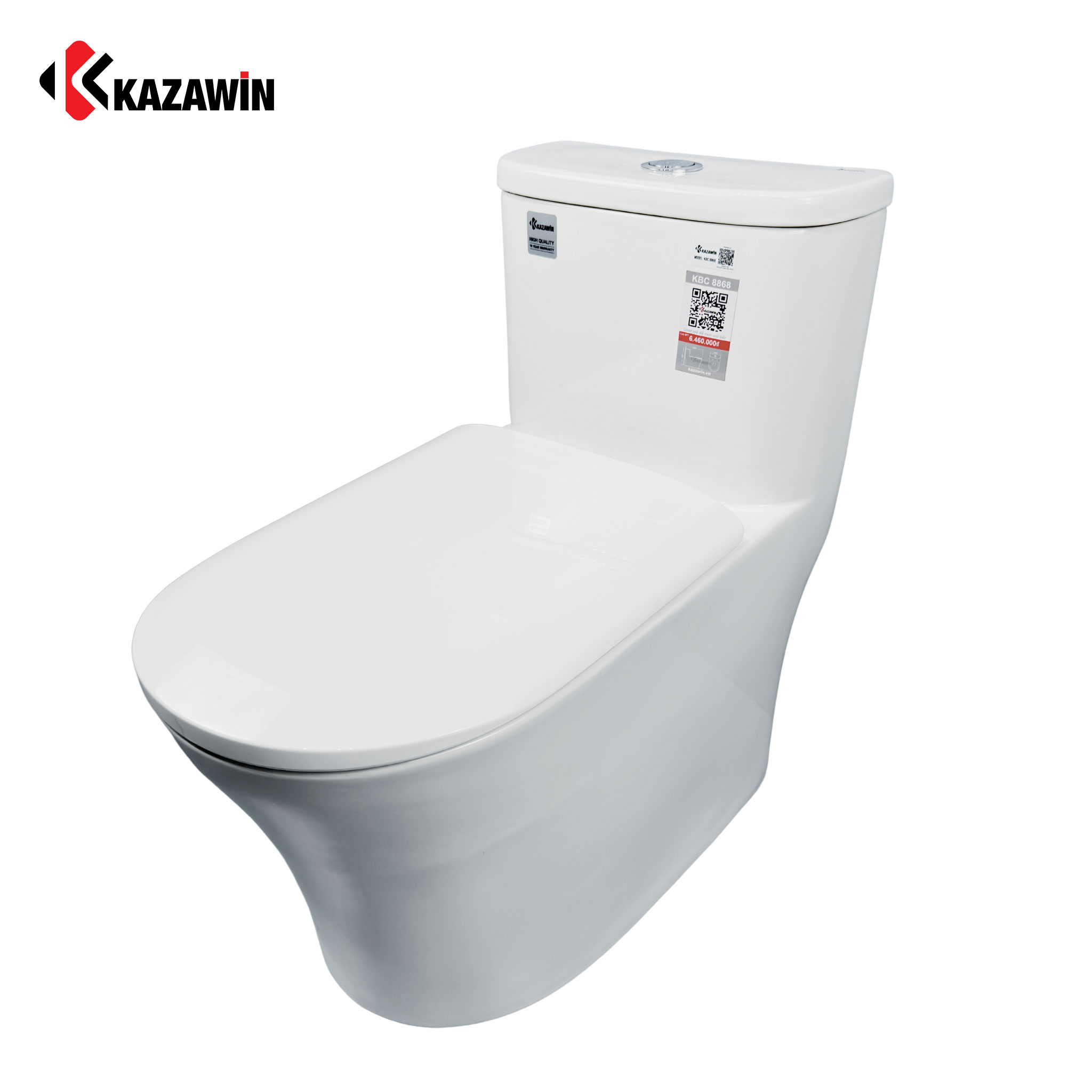 Bồn Cầu Một Khối KAZAWIN KBC 8868 Bồn Cầu Một Khối KAZAWIN KBC 8868