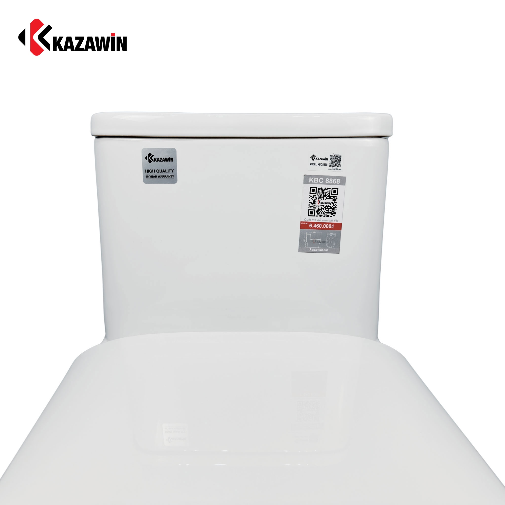 Bồn Cầu Một Khối KAZAWIN KBC 8868 - Ảnh 4