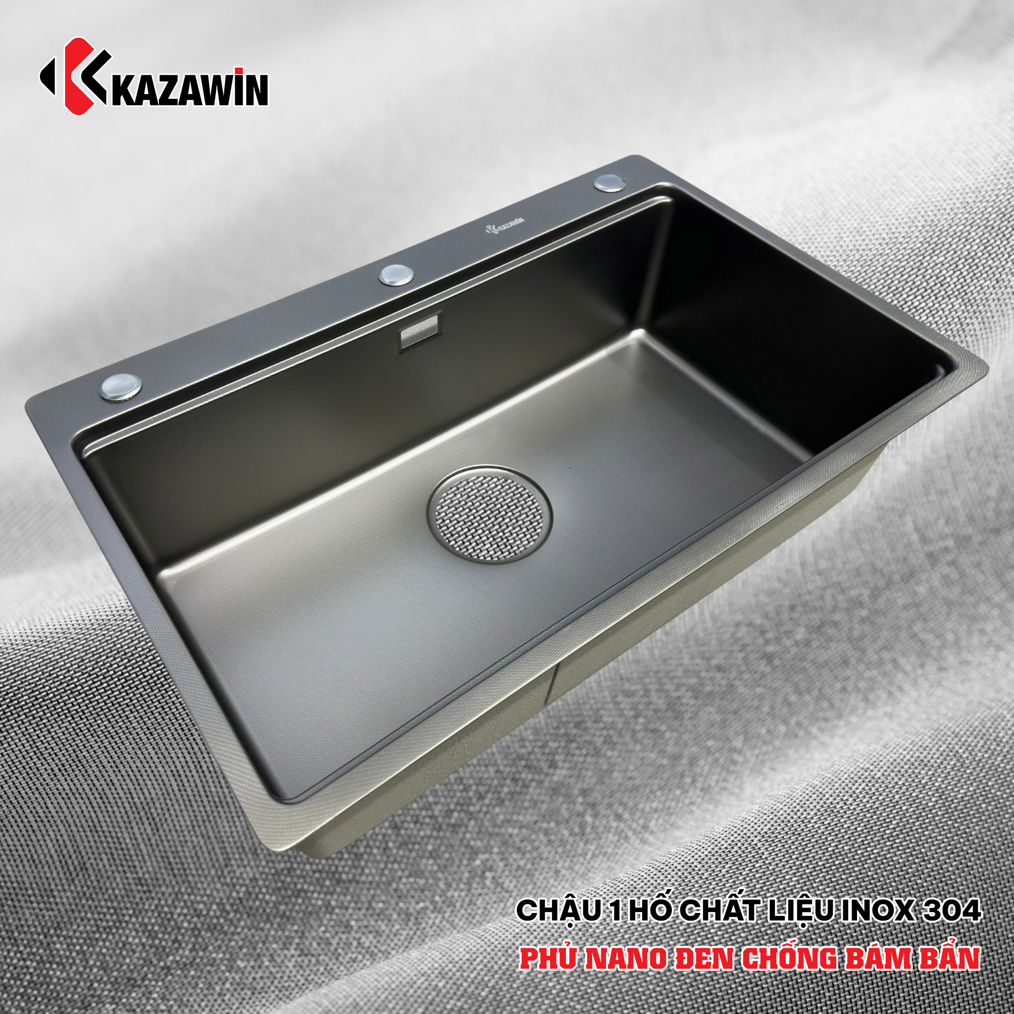Đặc điểm chậu rửa bát 1 hố KCRB 7602