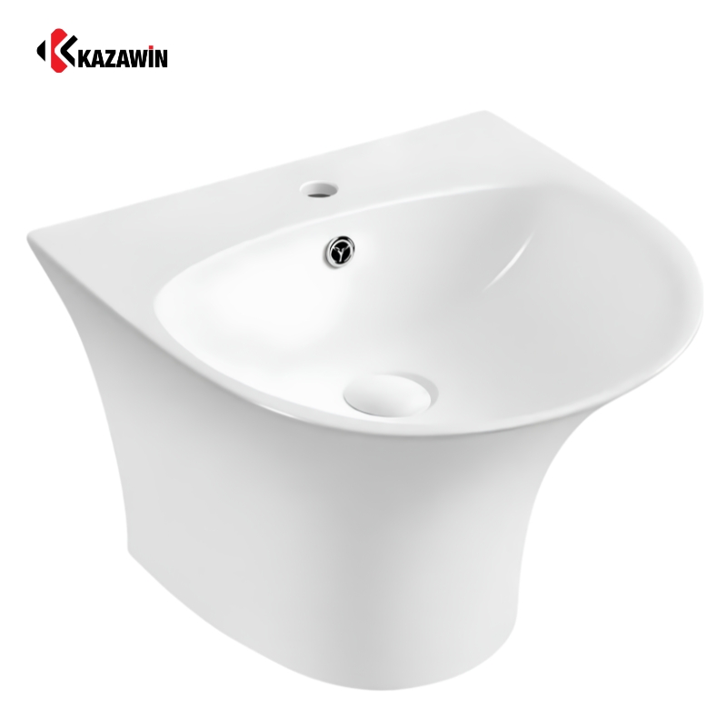 Chậu Lavabo treo tường Kazawin KCT 8803 Chậu Lavabo treo tường Kazawin KCT 8803