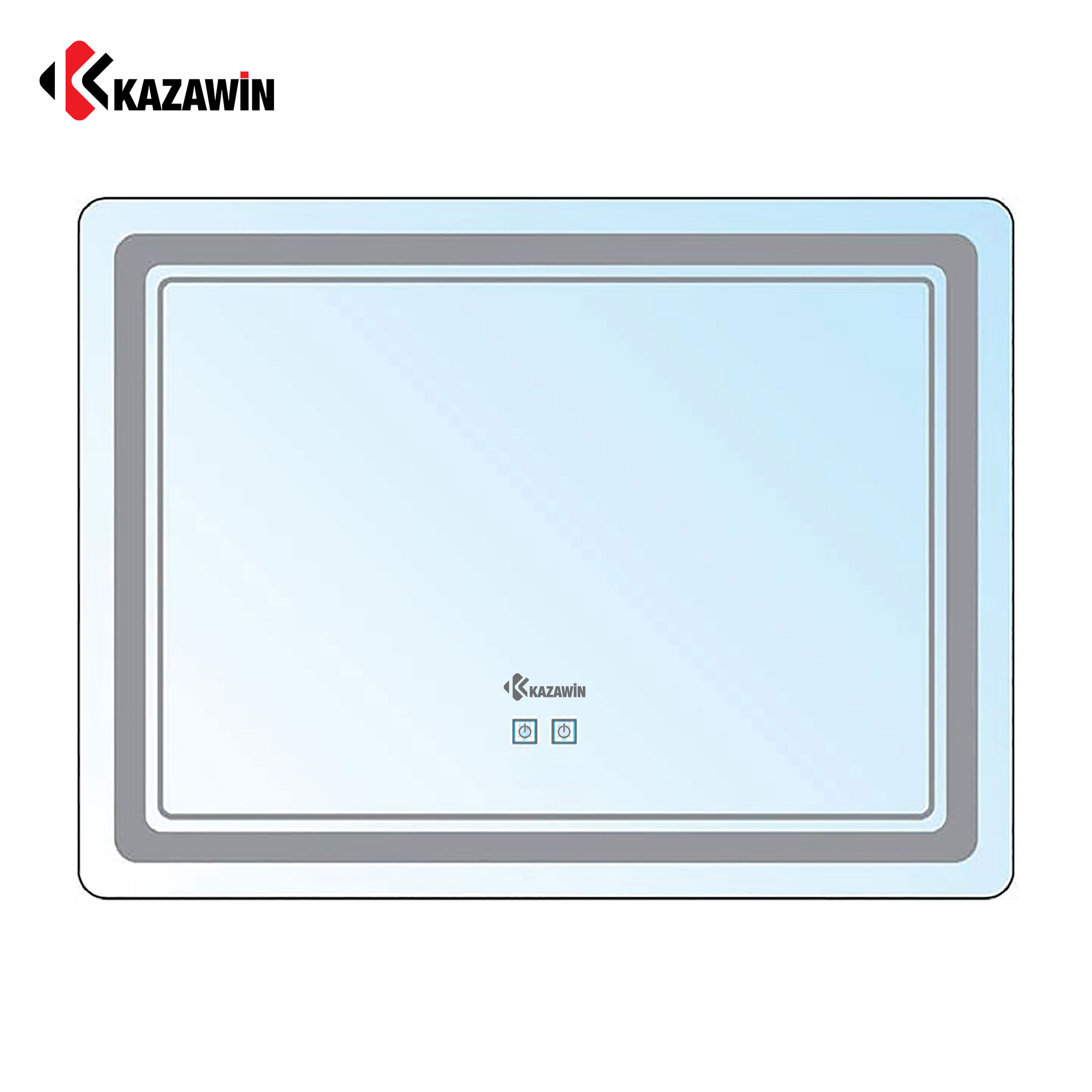 Gương LED cảm ứng sấy điện Kazawin KGL 008SD