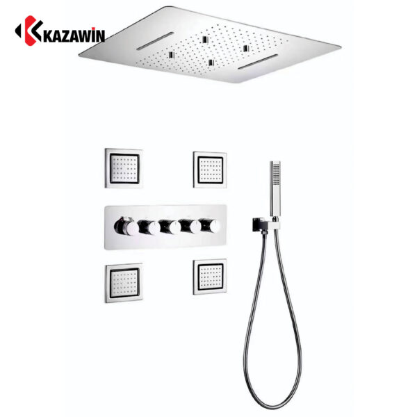 SEN CÂY ÂM TƯỜNG ĐỒNG MẠ CROM CAO CẤP KAZAWIN KSCAT 9916