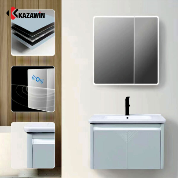 Tủ chậu lavabo Kazawin KTC 8001