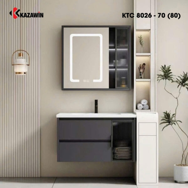 Bộ tủ chậu lavabo KTC 8026 - 70 (80)