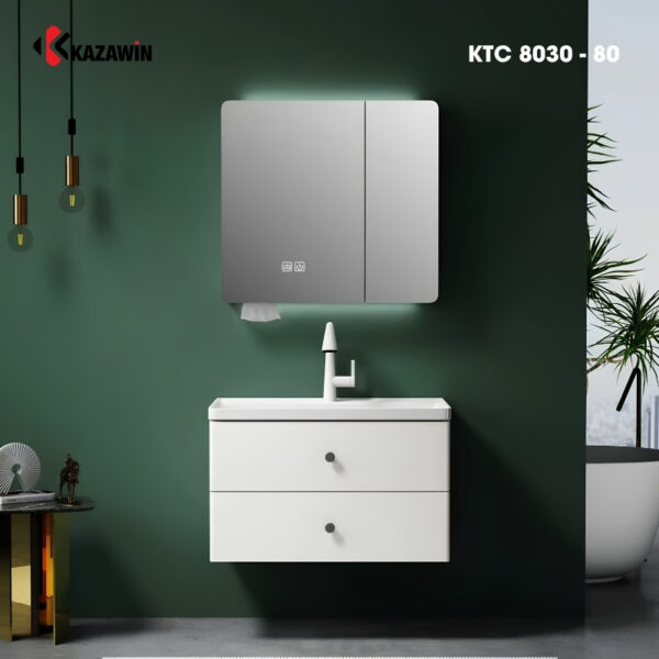 Bộ tủ chậu lavabo KTC 8030 - 80