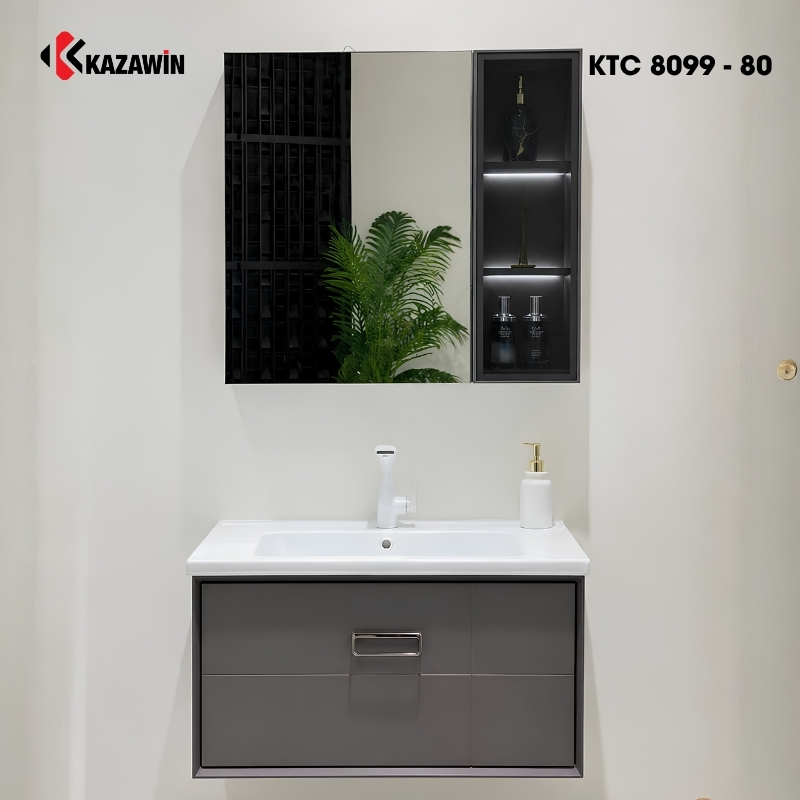 Bộ tủ chậu lavabo KTC 8099 - 80