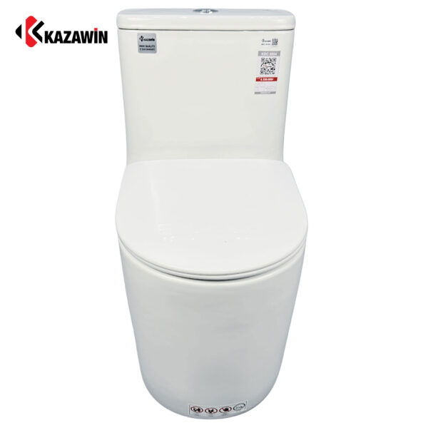 Alternative view of Bồn Cầu Một Khối KAZAWIN KBC 8854