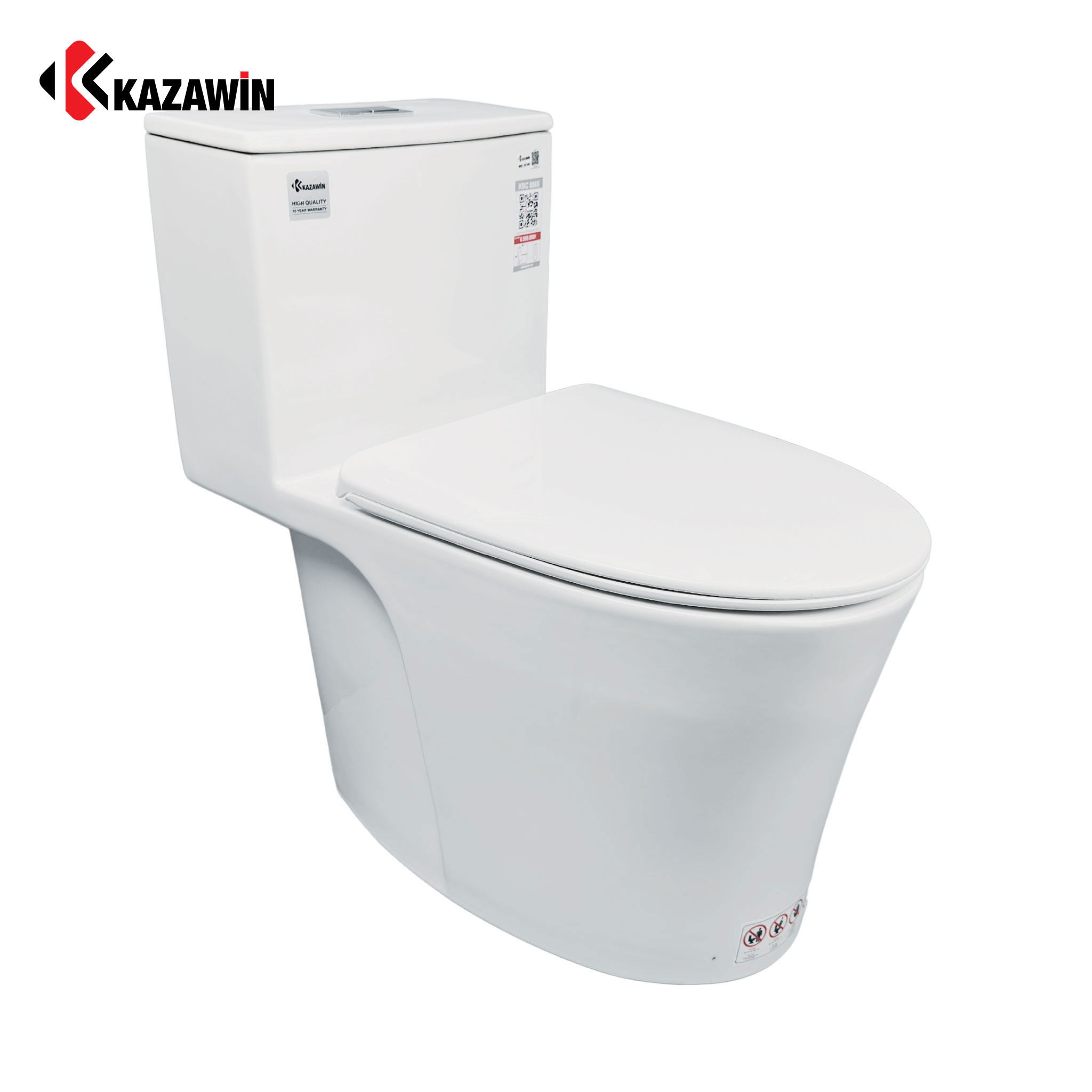 Bồn Cầu Một Khối KAZAWIN KBC 8865 Bồn Cầu Một Khối Kazawin KBC 8865